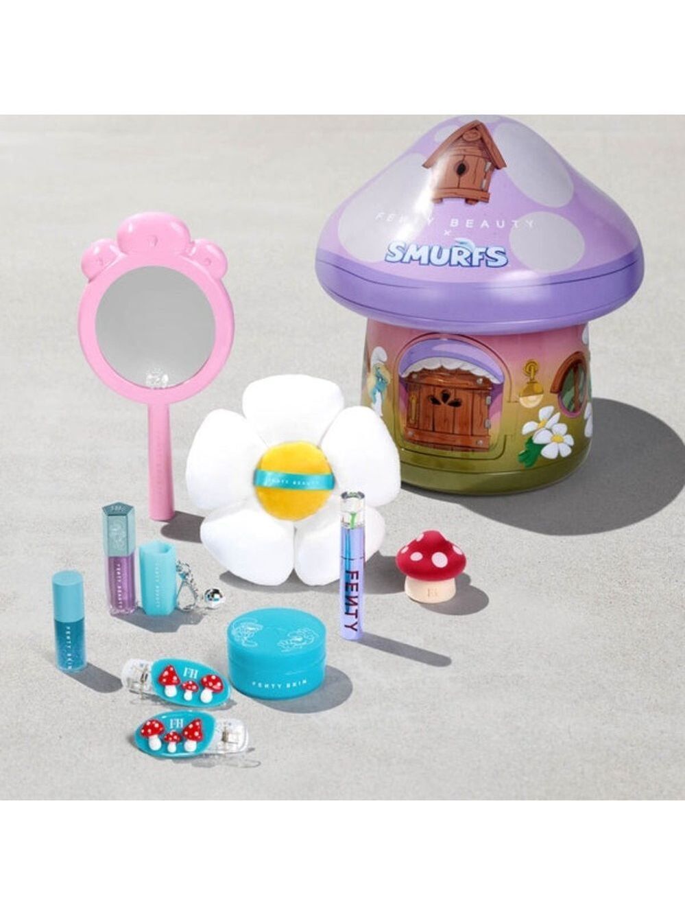 Fenty Limited Edition THE SMURFETTE COLLECTION SMURFETTE-INSPIRED COLLECTION TIN - Picture 1 of 11